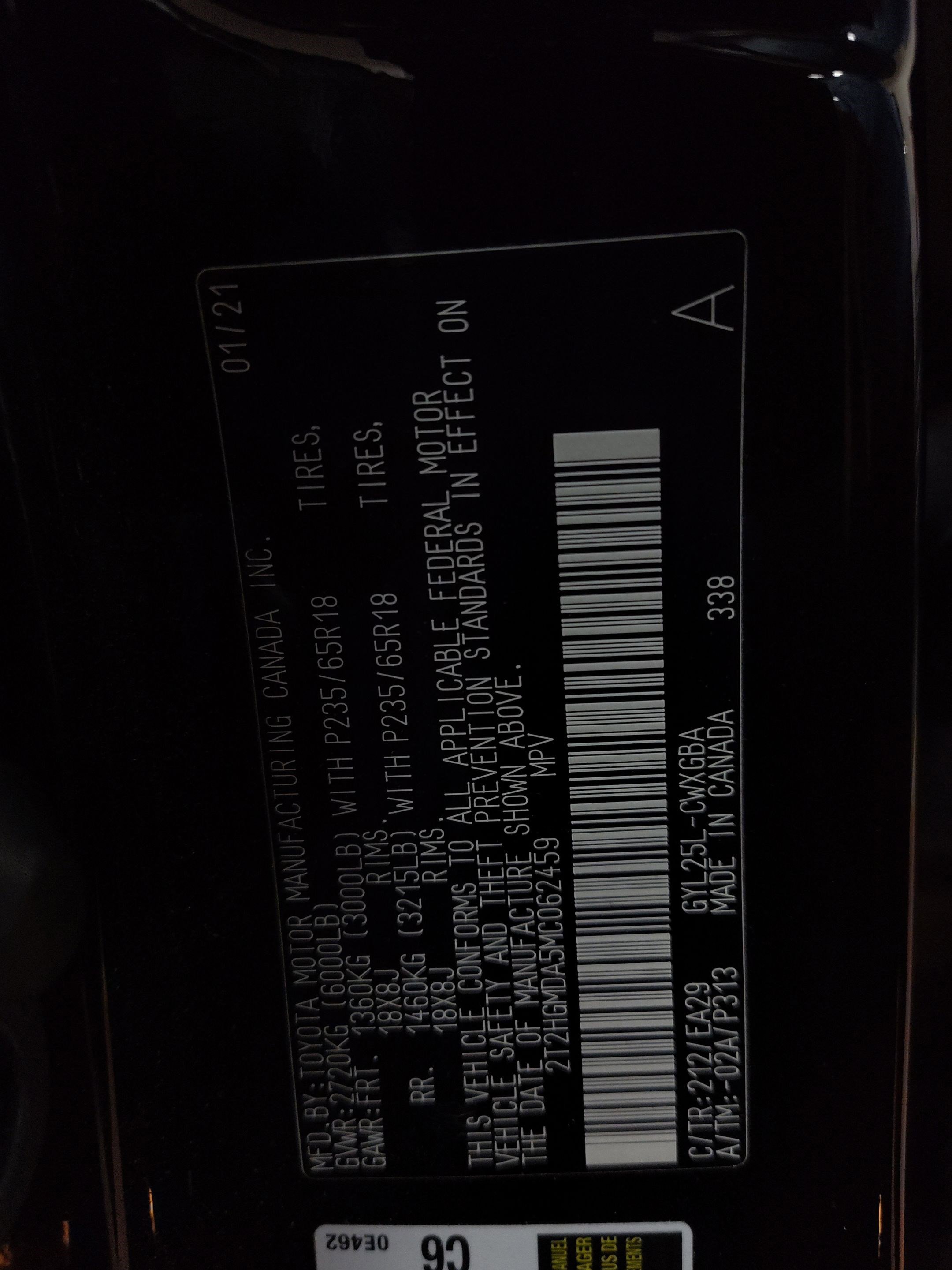 Used 2021 Lexus RX 450h AWD w/ Premium Package image 15