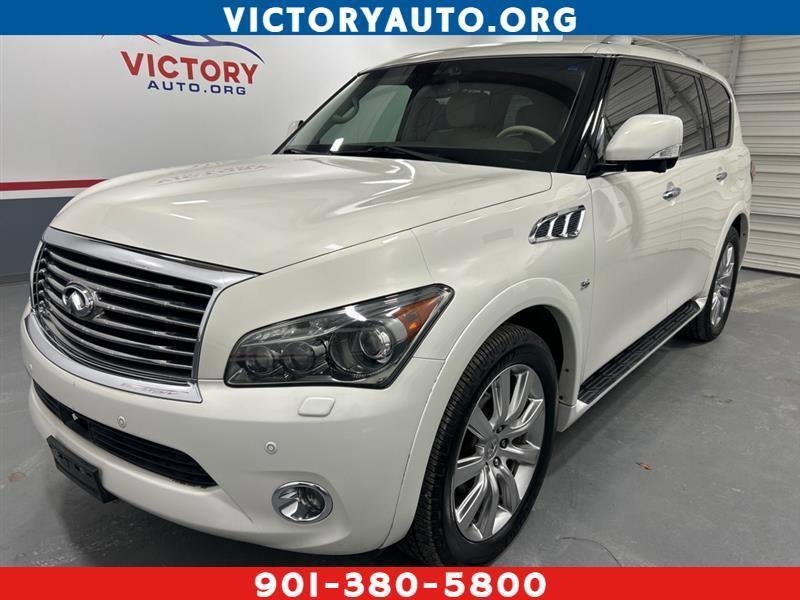 Used 2014 INFINITI QX80 4WD w/ Deluxe Touring Package