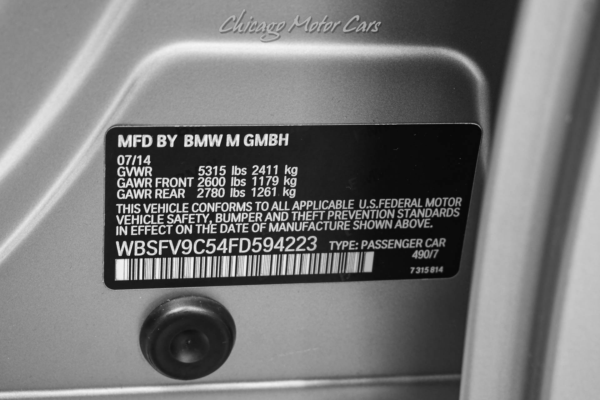 Used 2015 BMW M5 RWD image 61