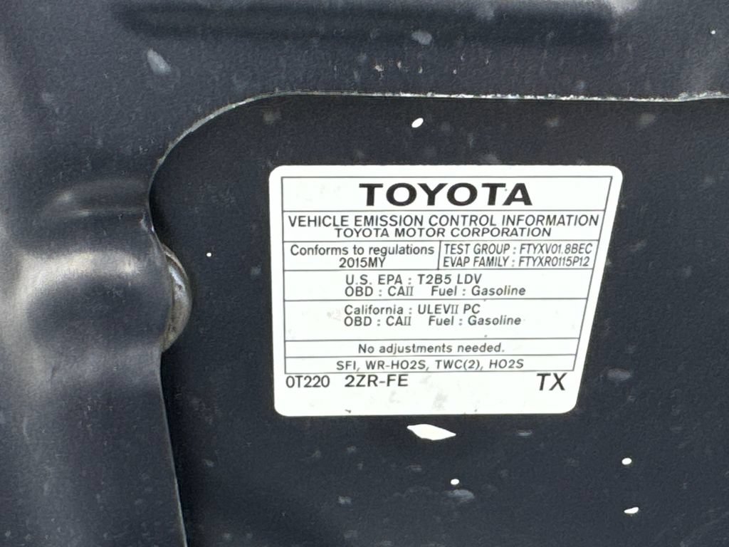 Used 2015 Toyota Corolla S w/ Body Protection Package #1 FWD image 9