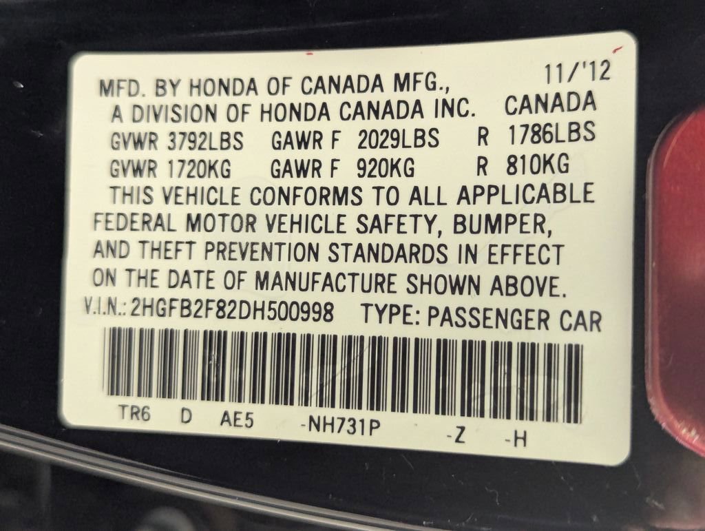 Used 2013 Honda Civic EX image 57