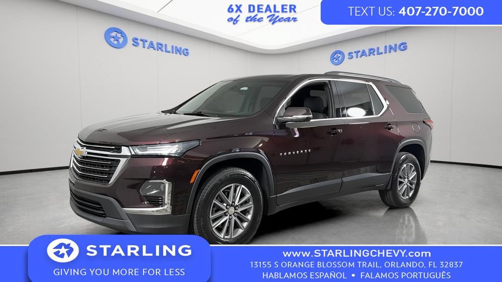 Used 2022 Chevrolet Traverse LT FWD image 1