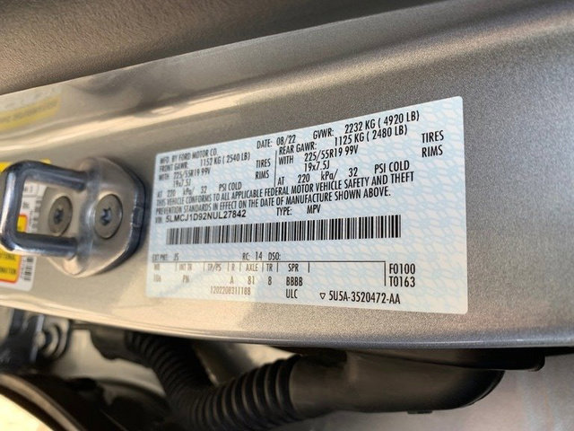 Certified 2022 Lincoln Corsair AWD w/ Premium Package image 28