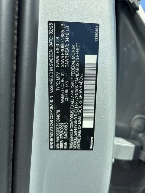 Used 2025 Volvo XC90 B6 Plus AWD/4WD image 30