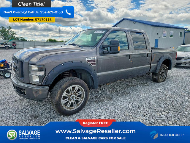 Used 2008 Ford F250 4x4 Crew Cab Super Duty video 1