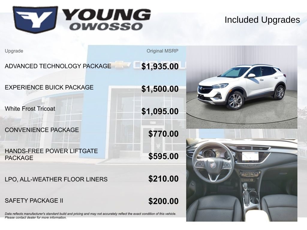 Used 2023 Buick Encore GX Essence w/ Advanced Technology Package AWD/4WD image 4