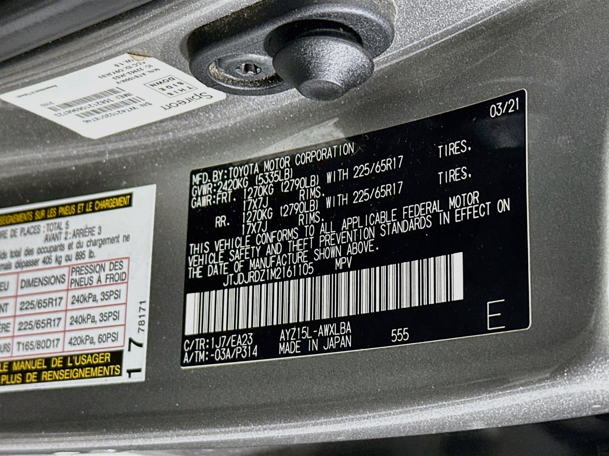 Used 2021 Lexus NX 300h AWD w/ Accessory Package 2 image 12