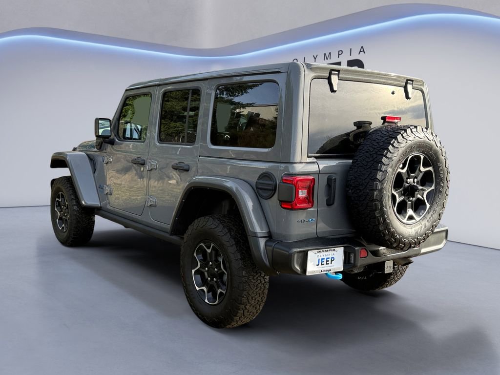 Certified 2021 Jeep Wrangler Unlimited Rubicon 4xe w/ Cold Weather Group image 3