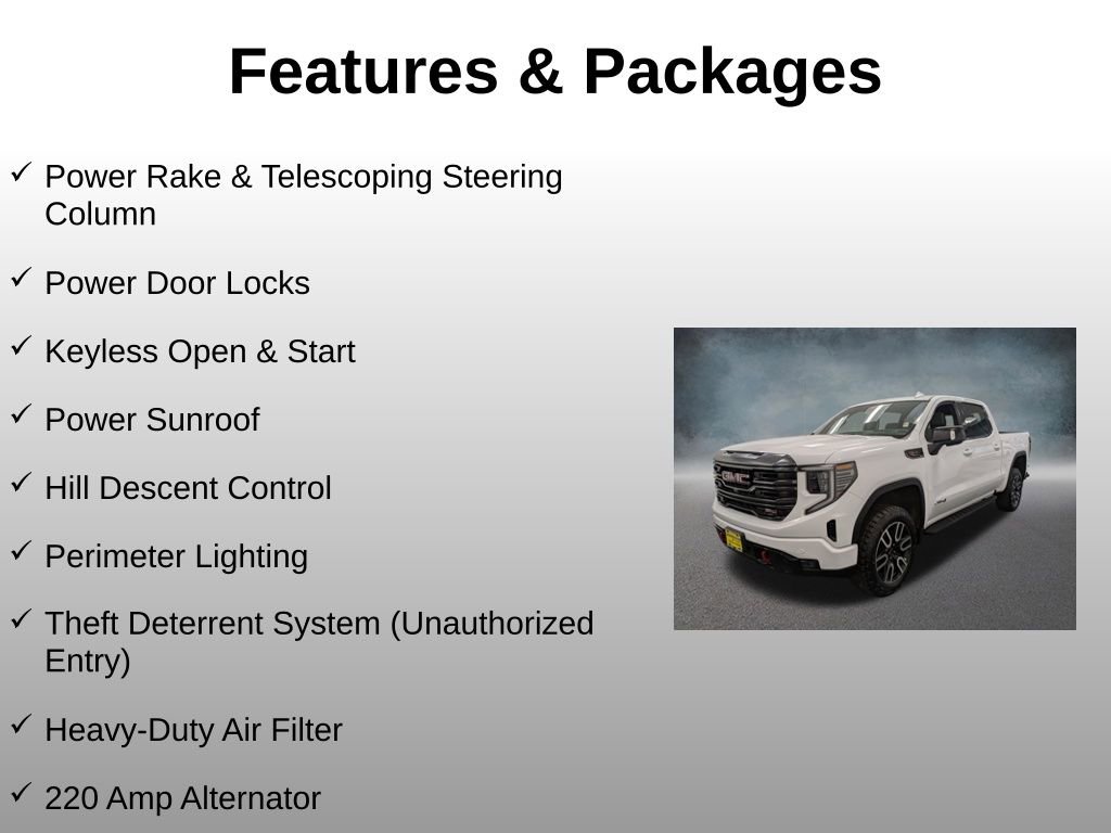 Used 2024 GMC Sierra 1500 AT4 w/ Technology Package image 13