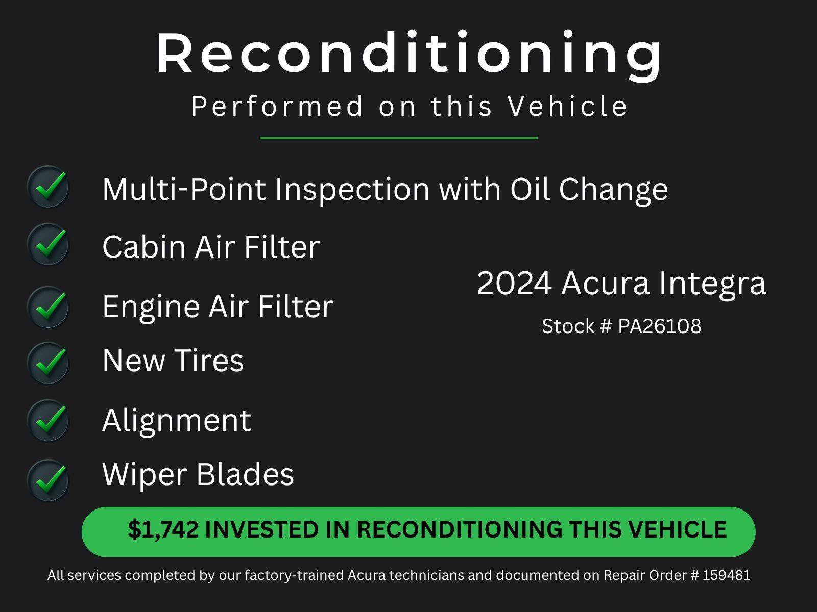 Certified 2024 Acura Integra A-Spec w/ Technology Package FWD image 6