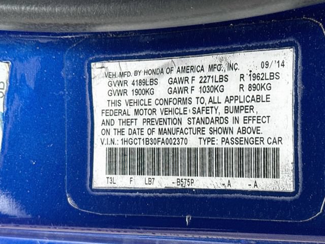 Used 2015 Honda Accord LX-S image 16