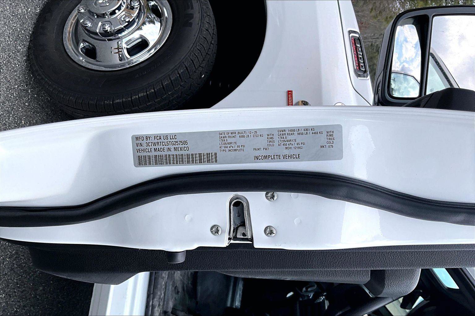 New 2026 RAM 3500 Tradesman w/ Chrome Appearance Group A image 13