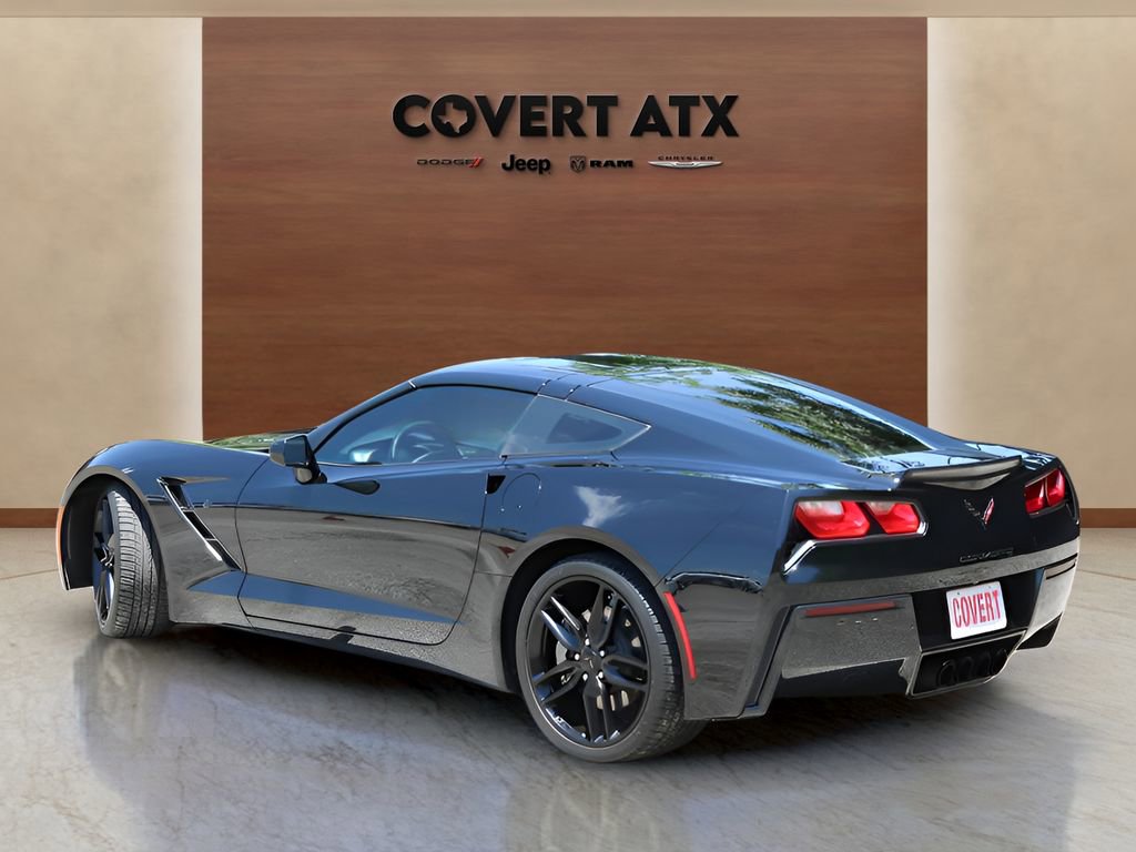Used 2019 Chevrolet Corvette Stingray Coupe w/ Carbon Flash Badge Package RWD image 3