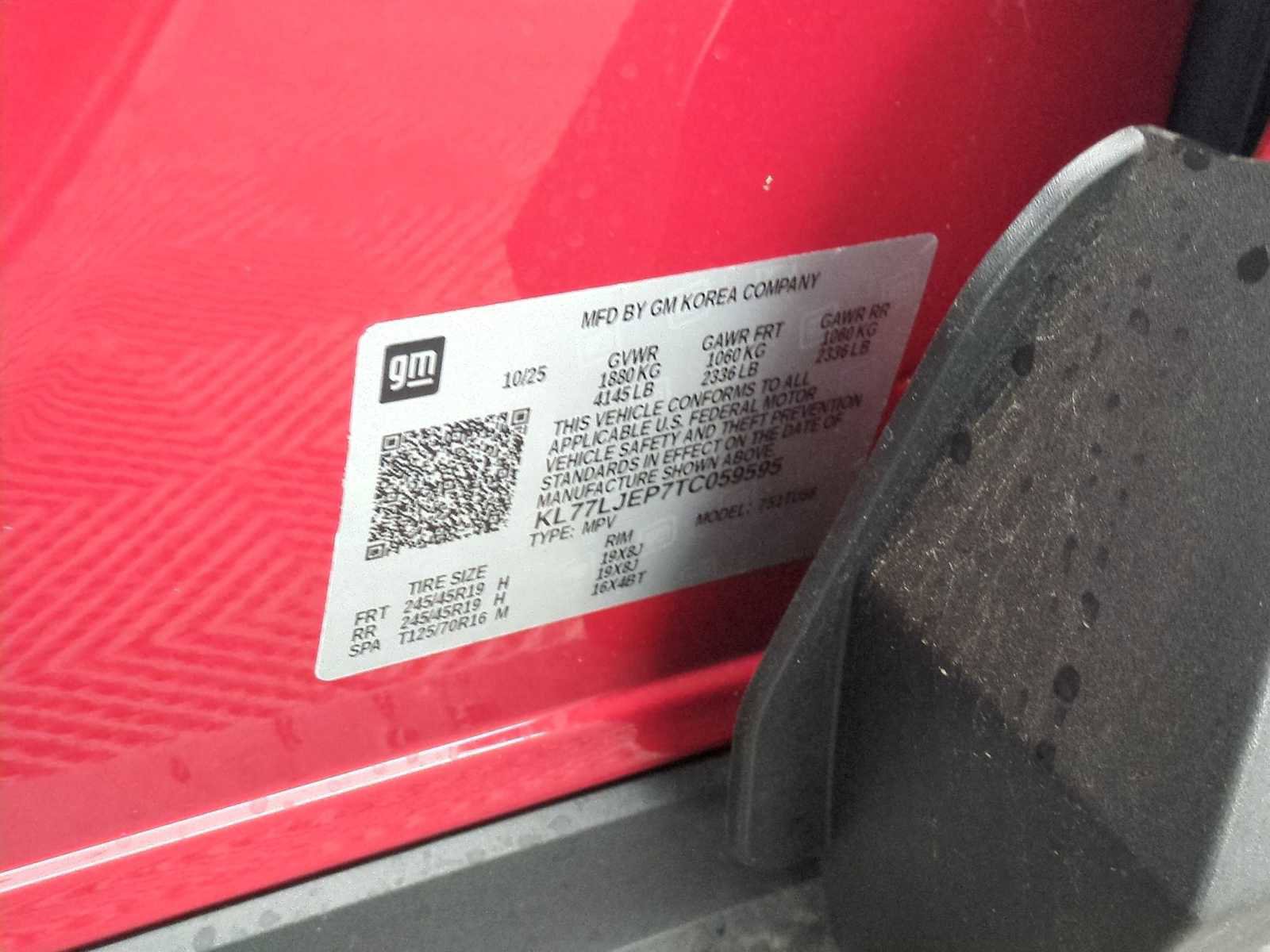 New 2026 Chevrolet Trax RS w/ Sunroof Package image 31