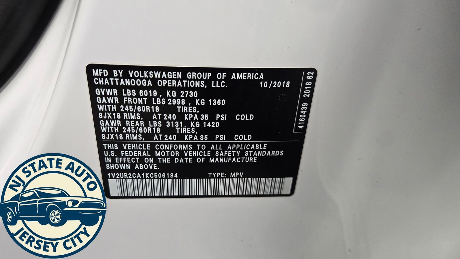 Used 2019 Volkswagen Atlas SE w/ Towing Package AWD/4WD image 22