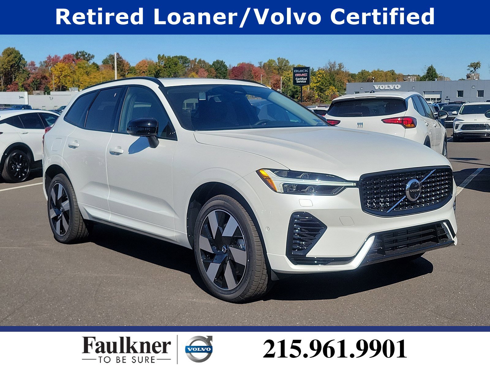 Certified 2025 Volvo XC60 T8 Plus w/ Protection Package Premier