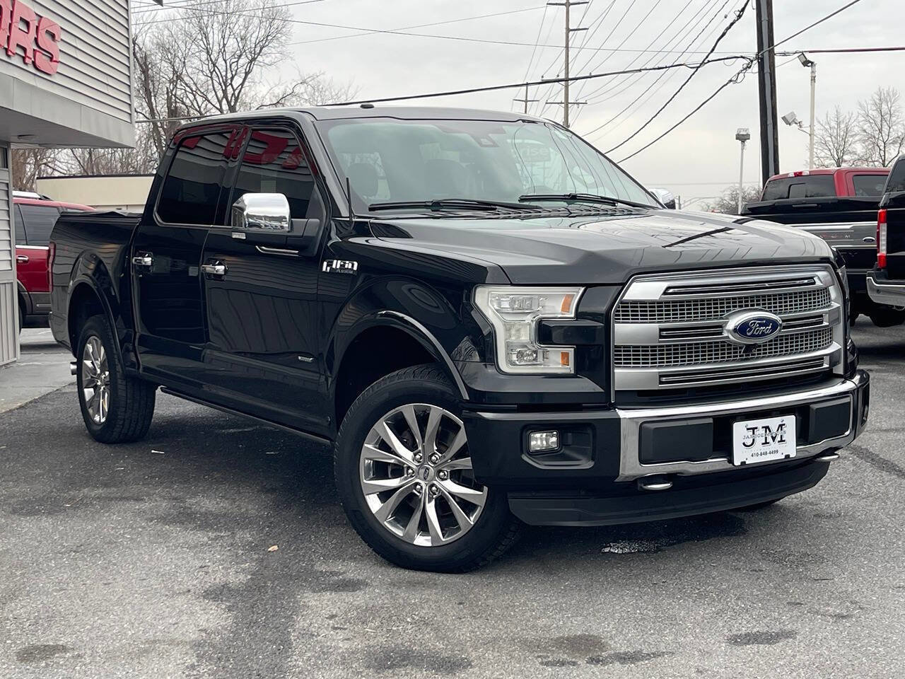 Used 2015 Ford F150 Platinum w/ Equipment Group 701A Luxury