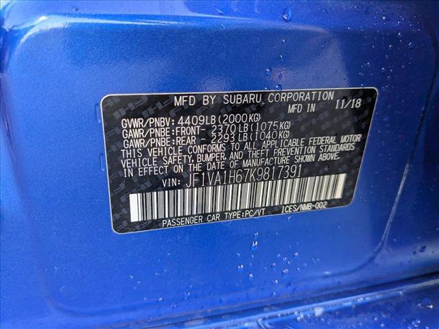 Used 2019 Subaru WRX Limited w/ Popular Package #1 image 23