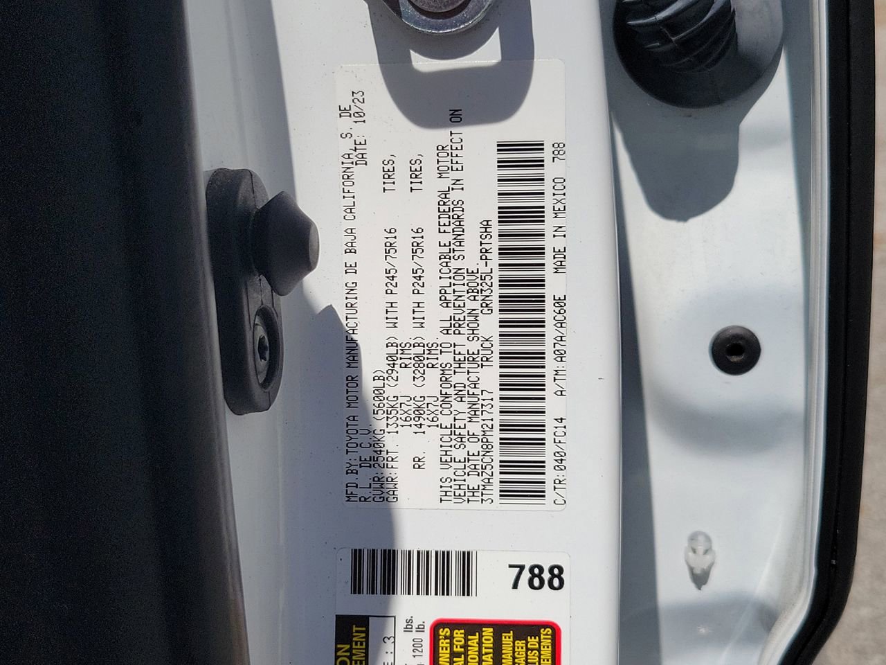 Used 2023 Toyota Tacoma SR5 image 32