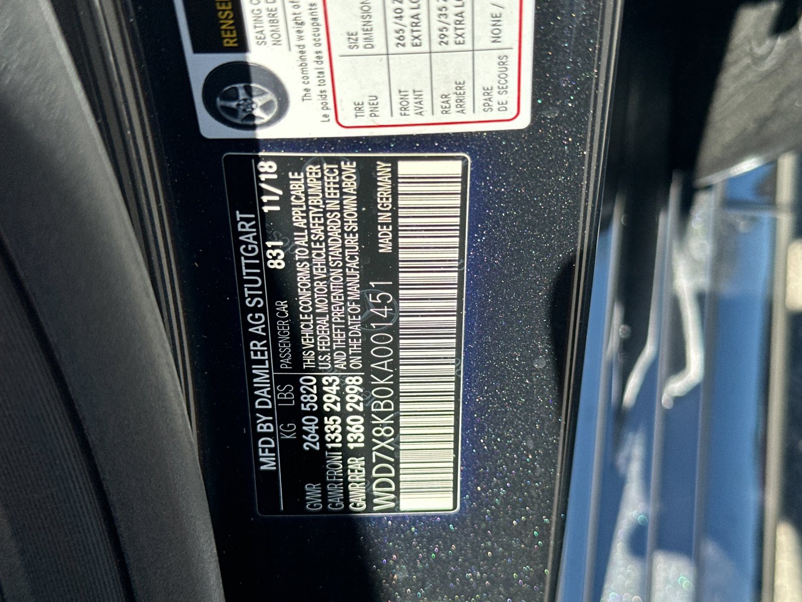 Used 2019 Mercedes-Benz AMG GT 63 S image 28