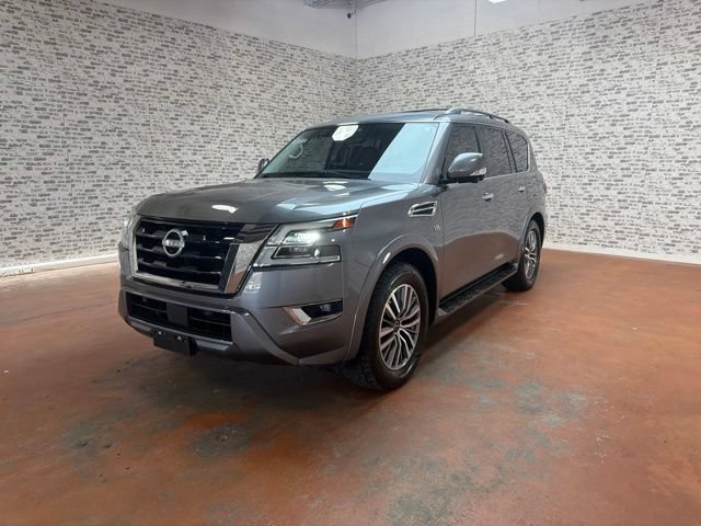 Used 2021 Nissan Armada SL w/ Captain's Chairs Package AWD/4WD image 3