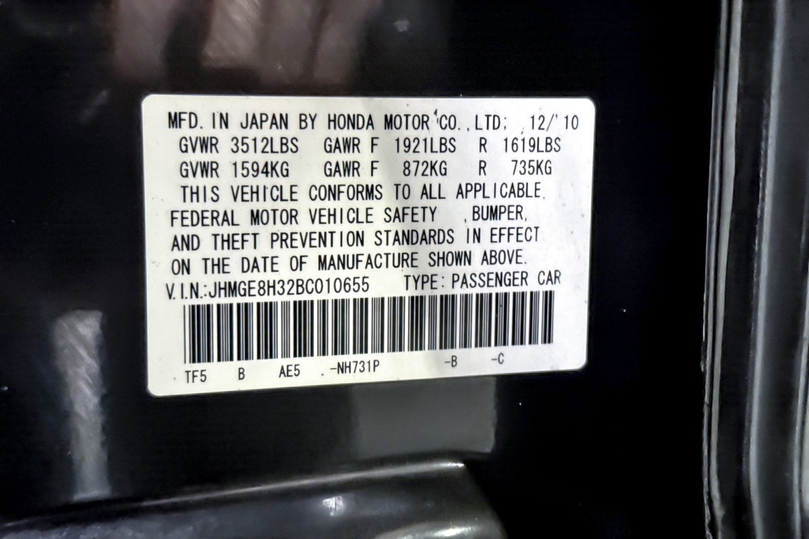 Used 2011 Honda Fit image 20