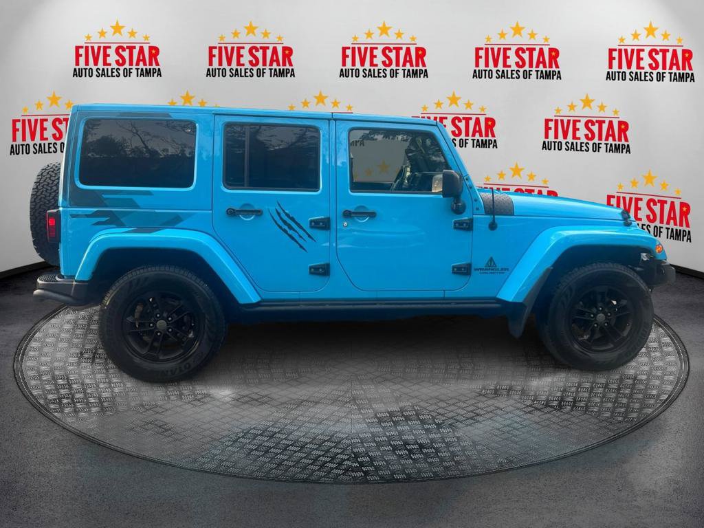 Used 2017 Jeep Wrangler Unlimited Sahara AWD/4WD image 8