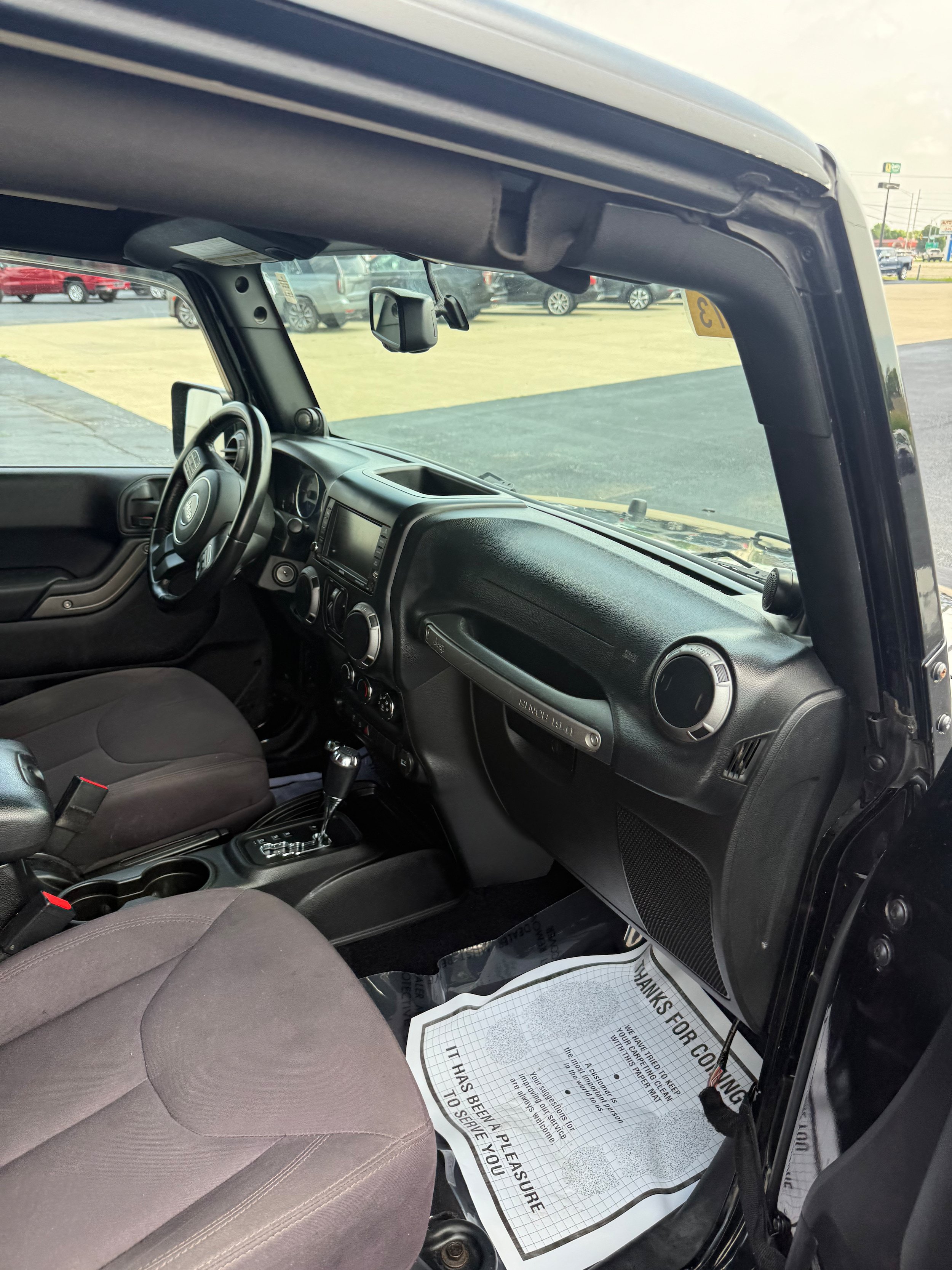Used 2013 Jeep Wrangler Unlimited Sport w/ Dual Top Group AWD/4WD image 13