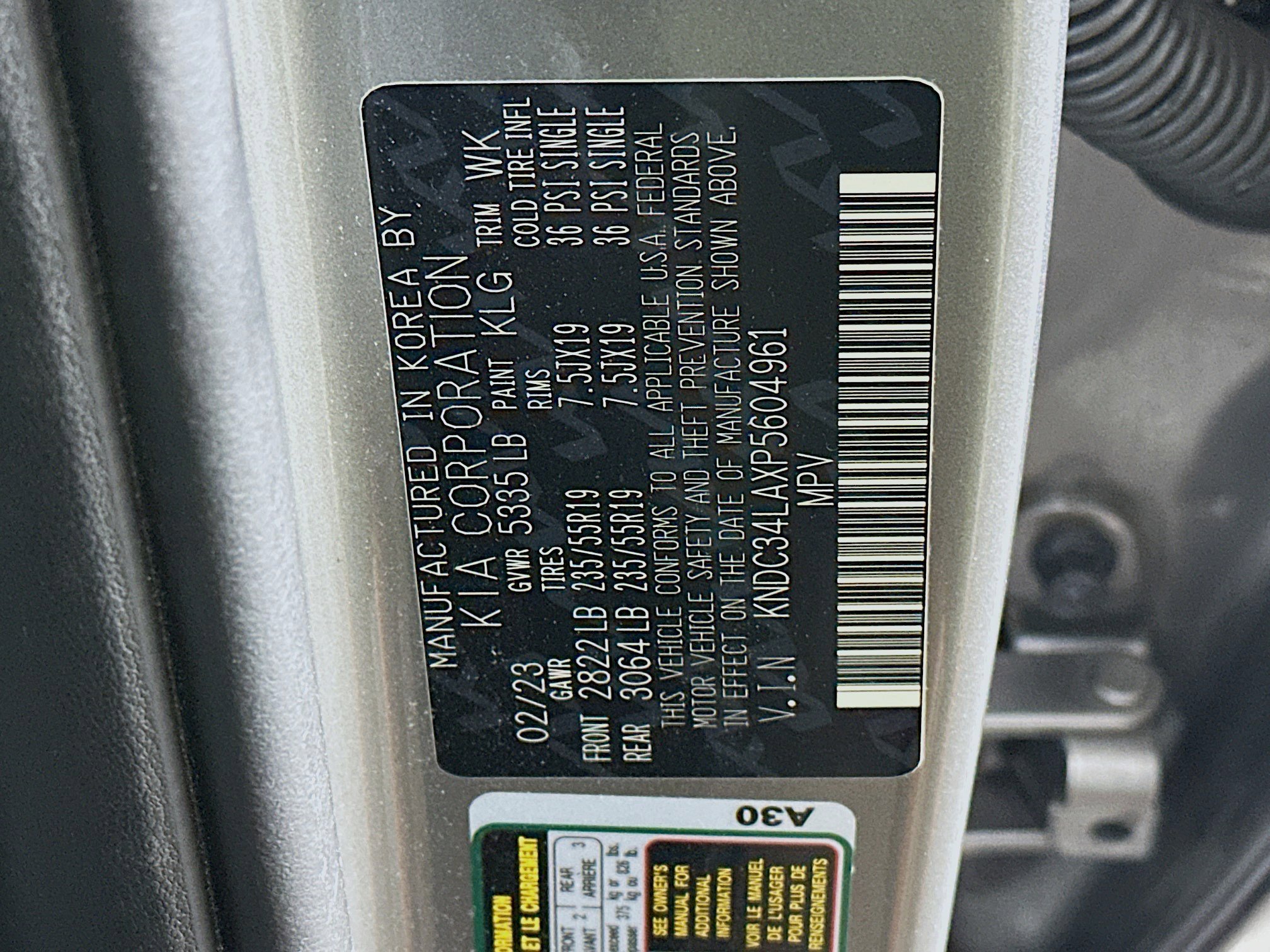 Used 2023 Kia EV6 Wind w/ Wind Technology Package image 12