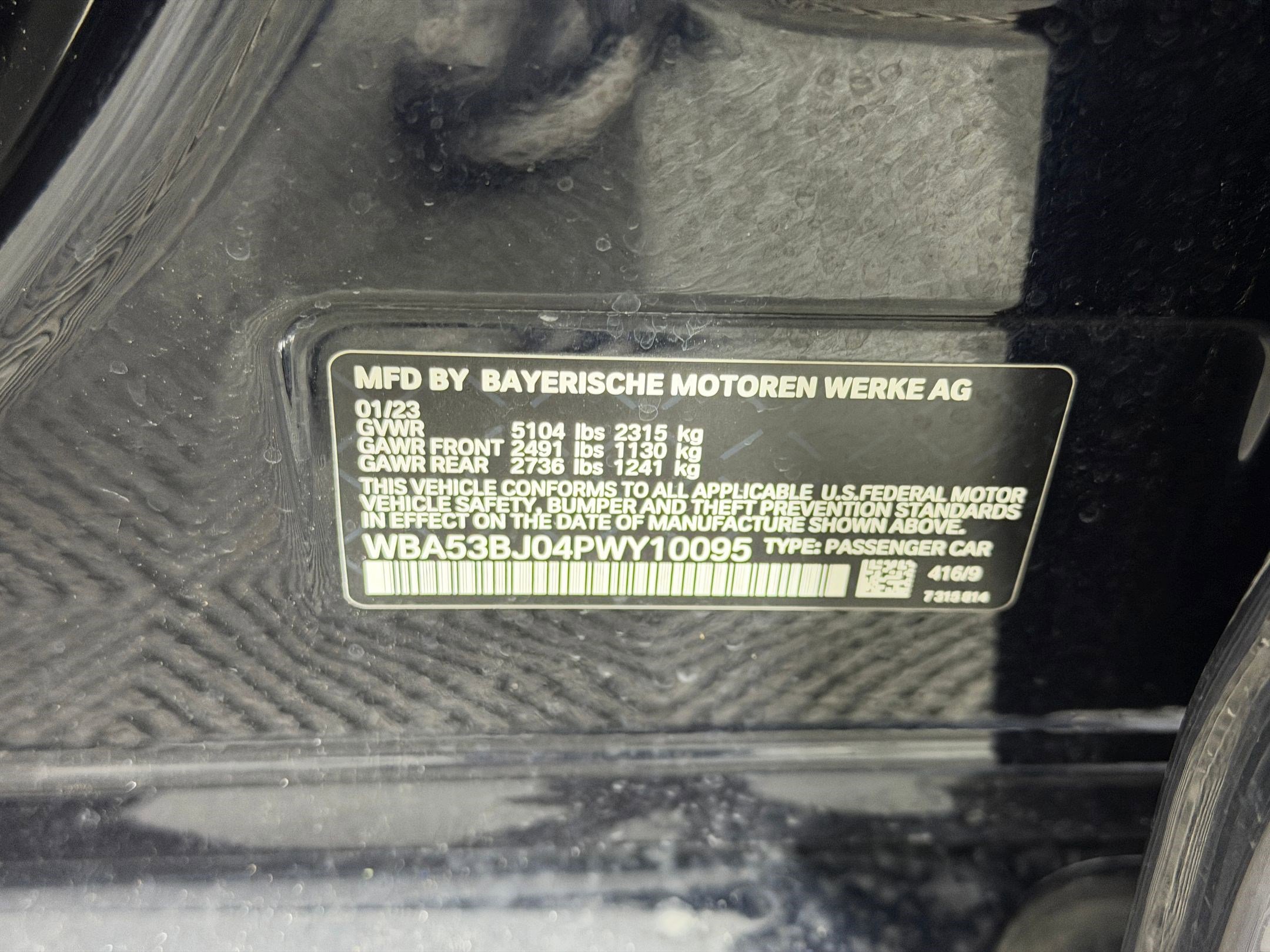 Certified 2023 BMW 540i w/ Executive Package RWD image 21
