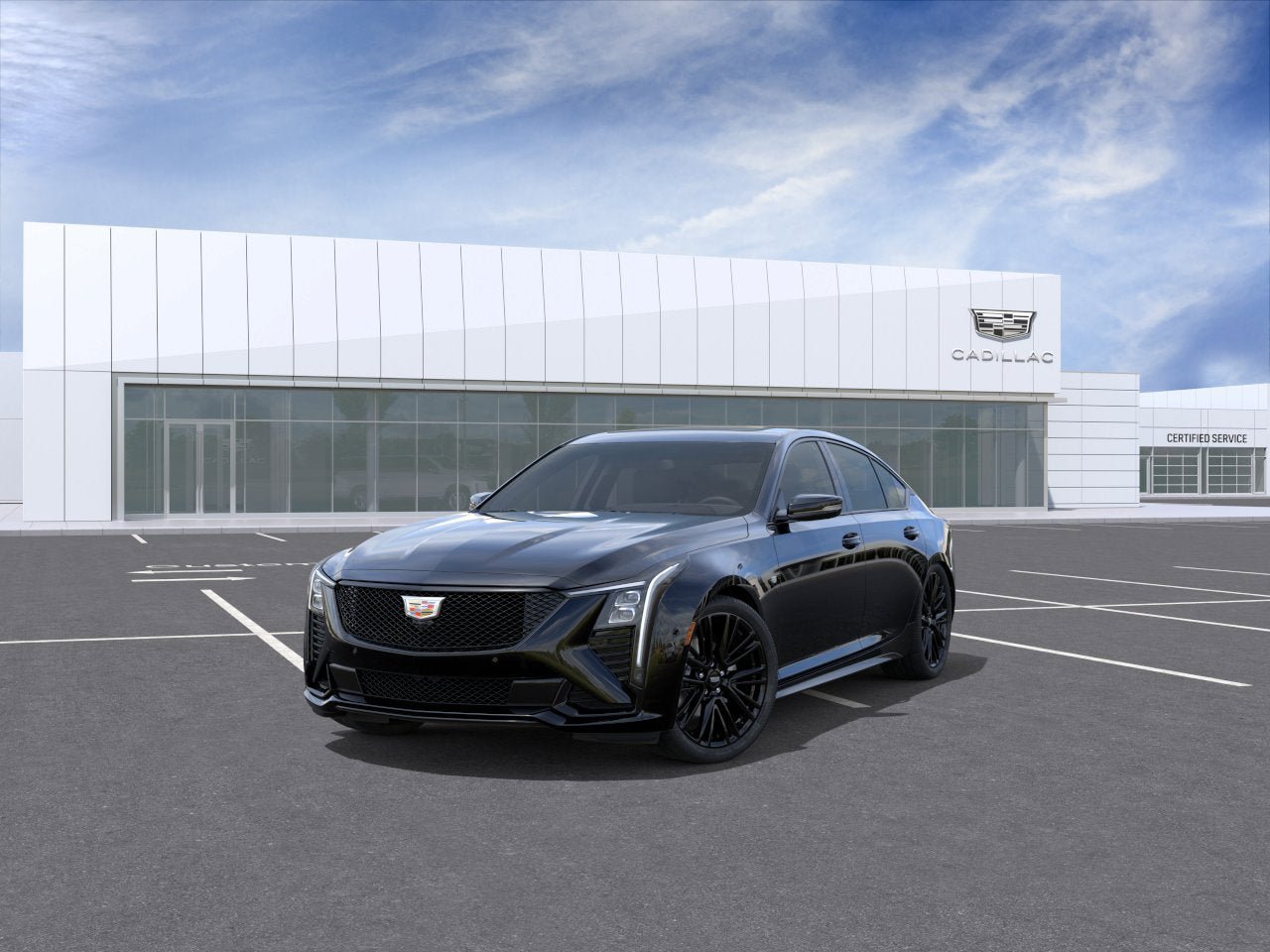 New 2026 Cadillac CT5 Sport w/ LPO, ONYX Package AWD/4WD image 8