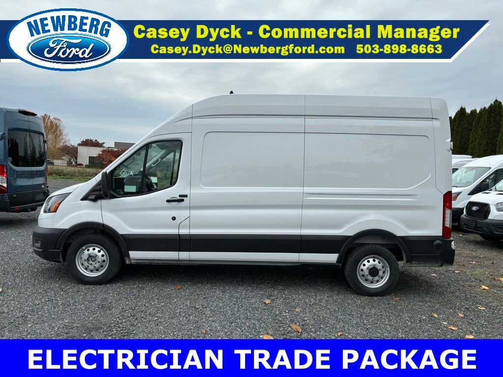 New 2025 Ford Transit 350 148 High Roof AWD w/ Electrician Trade Package image 8