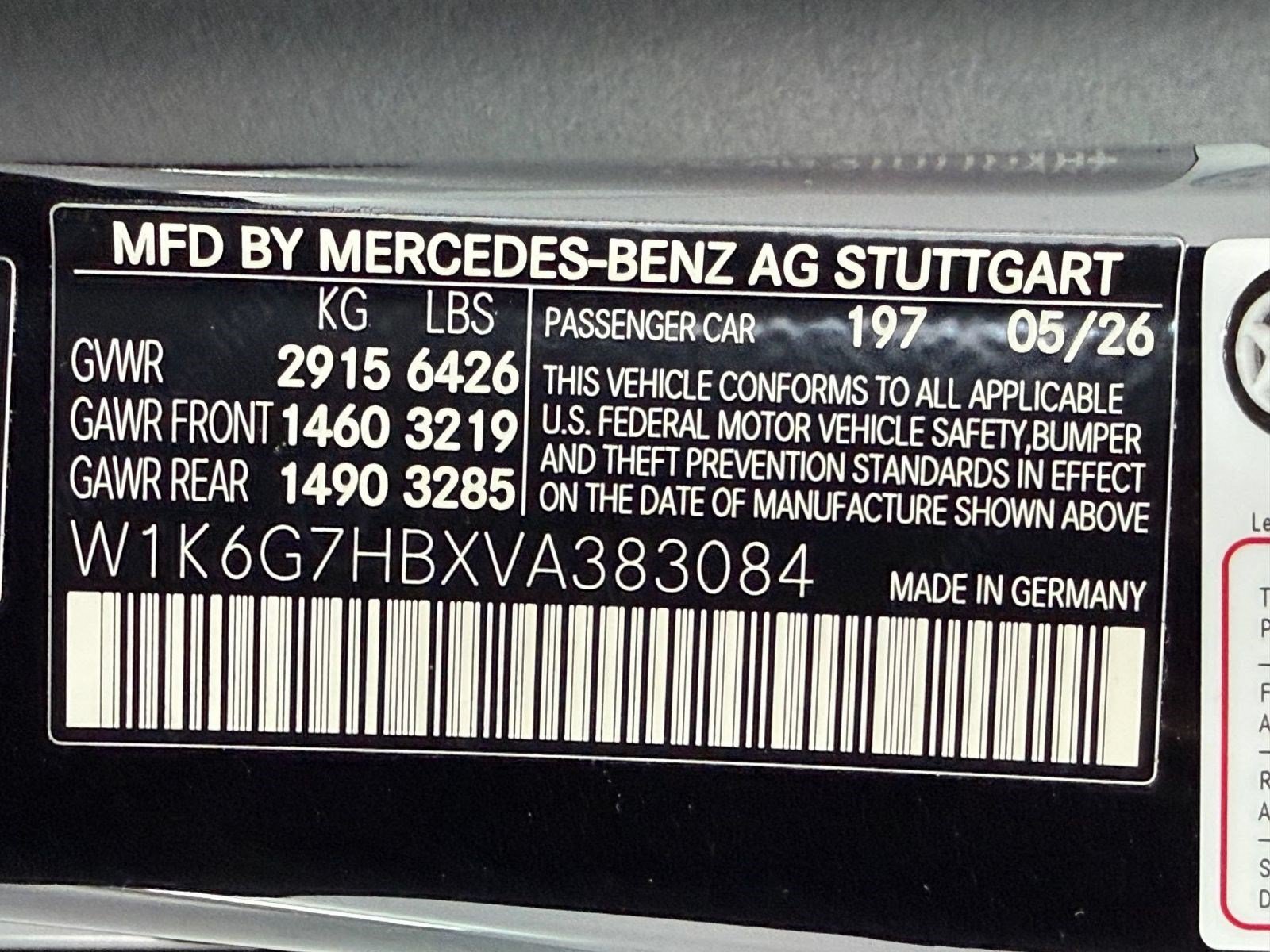 New 2027 Mercedes-Benz S 580 4MATIC Sedan image 25