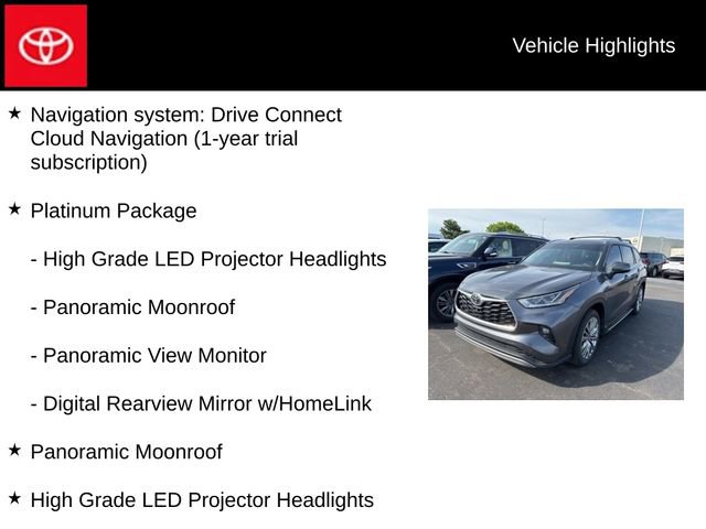 Used 2024 Toyota Highlander Platinum AWD/4WD image 5