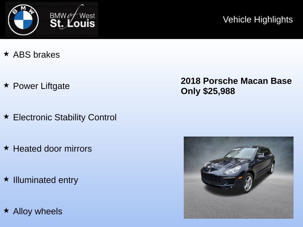 Used 2018 Porsche Macan image 15
