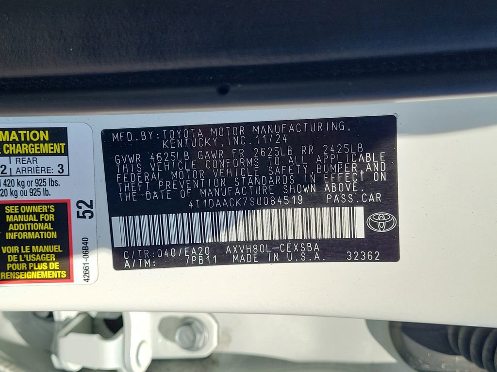 Certified 2025 Toyota Camry SE w/ Multimedia Upgrade Package image 29