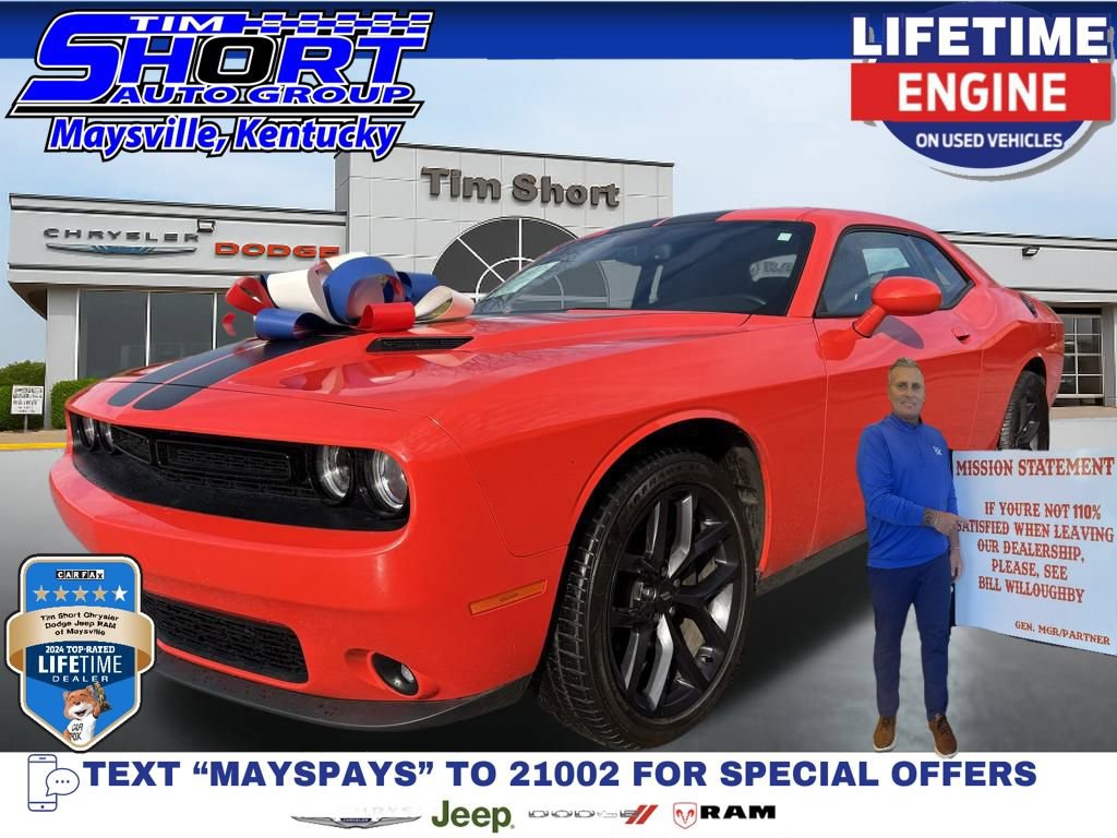 Used 2023 Dodge Challenger SXT w/ Blacktop Package image 1