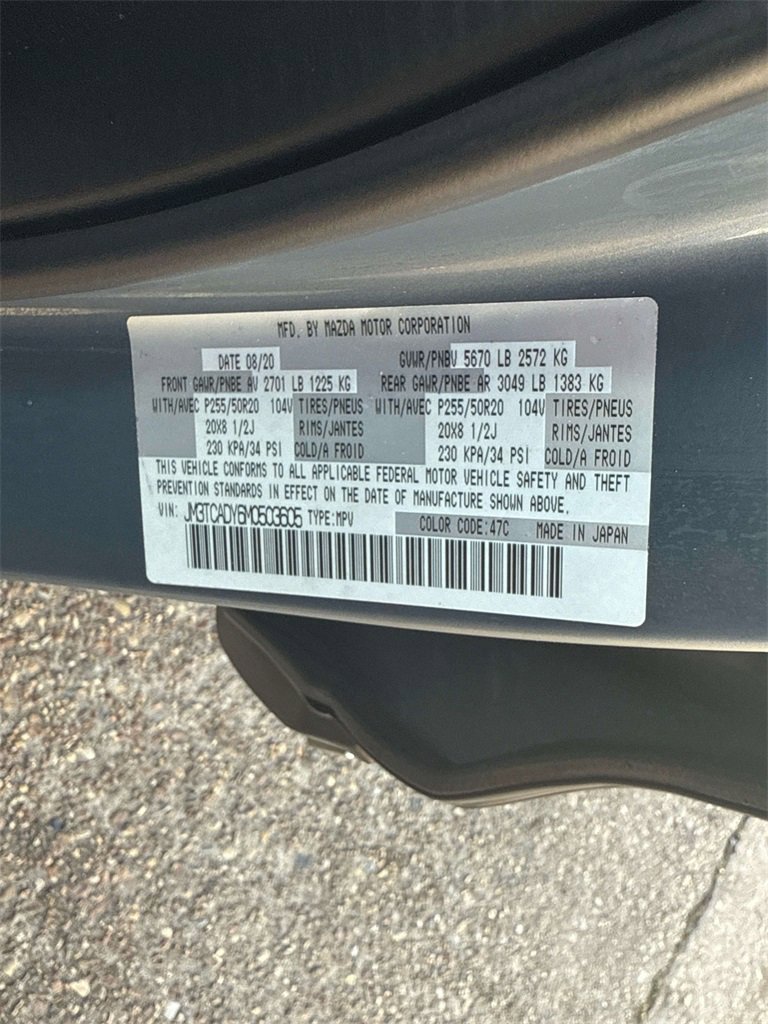 Used 2021 MAZDA CX-9 Carbon Edition image 11