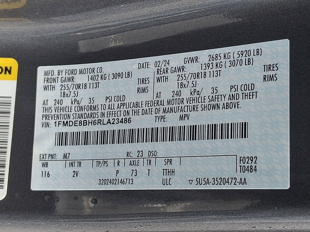 Certified 2024 Ford Bronco Outer Banks AWD/4WD image 28