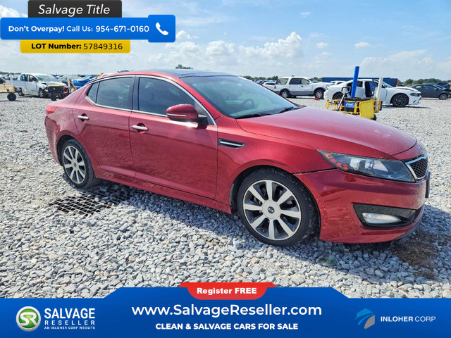 Used 2012 Kia Optima SX w/ Premium Touring Pkg FWD image 5