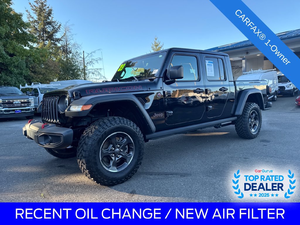 Used 2023 Jeep Gladiator Rubicon w/ Cold Weather Group AWD/4WD image 1