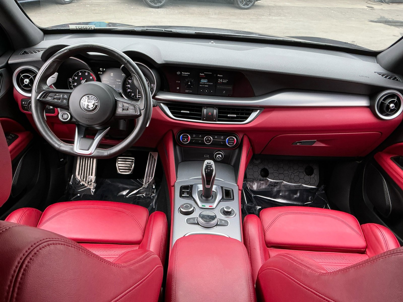 Used 2020 Alfa Romeo Stelvio Ti Sport w/ Quick Order Package 22S Sport image 17