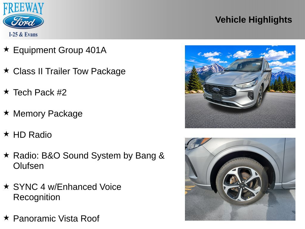 Used 2024 Ford Escape ST-Line Select w/ Tech Pack #2 AWD/4WD image 2