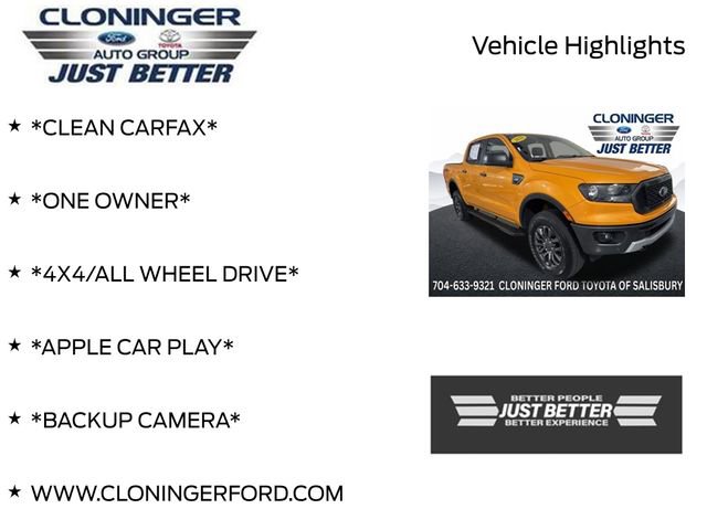 Used 2021 Ford Ranger XLT w/ Equipment Group 301A Mid AWD/4WD image 3