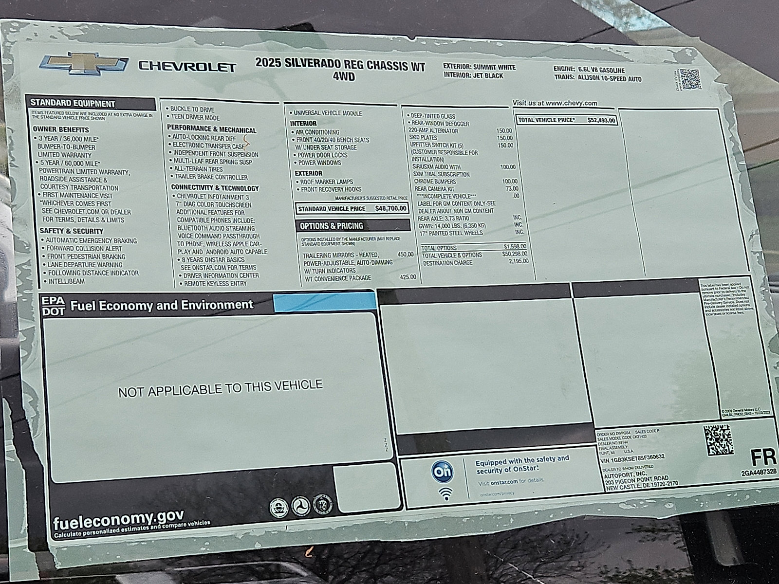 New 2025 Chevrolet Silverado 3500 W/T w/ WT Convenience Package image 19