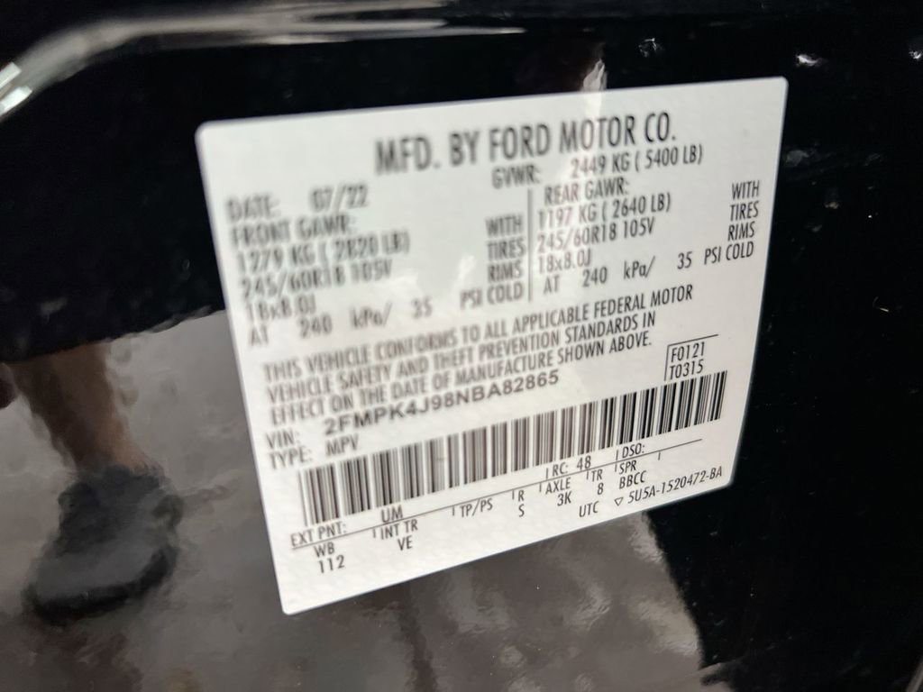 Used 2022 Ford Edge SEL w/ Convenience Package AWD/4WD image 27