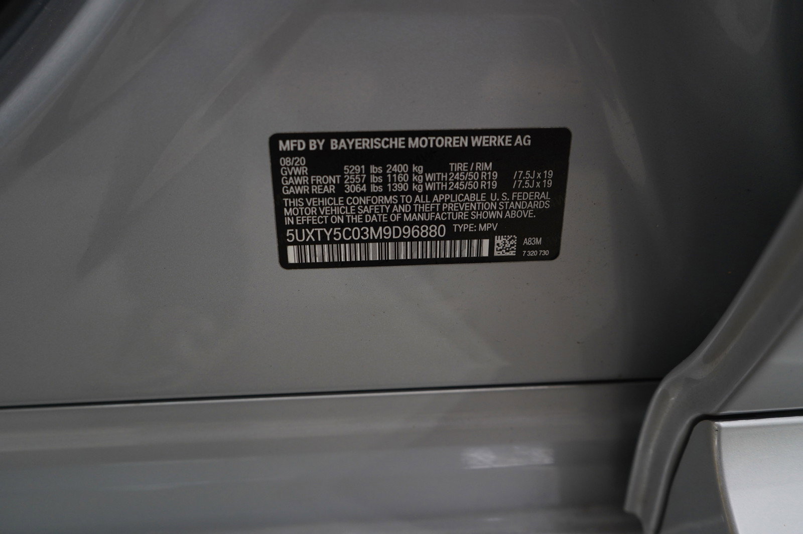 Used 2021 BMW X3 xDrive30i w/ M Sport Package image 23