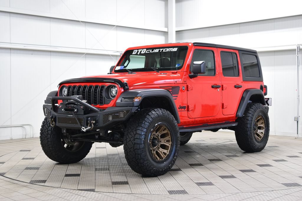 Used 2024 Jeep Wrangler Unlimited Sport AWD/4WD image 3