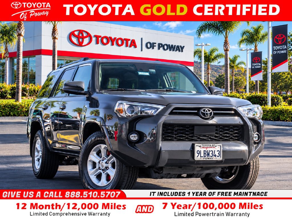 Certified 2024 Toyota 4Runner SR5