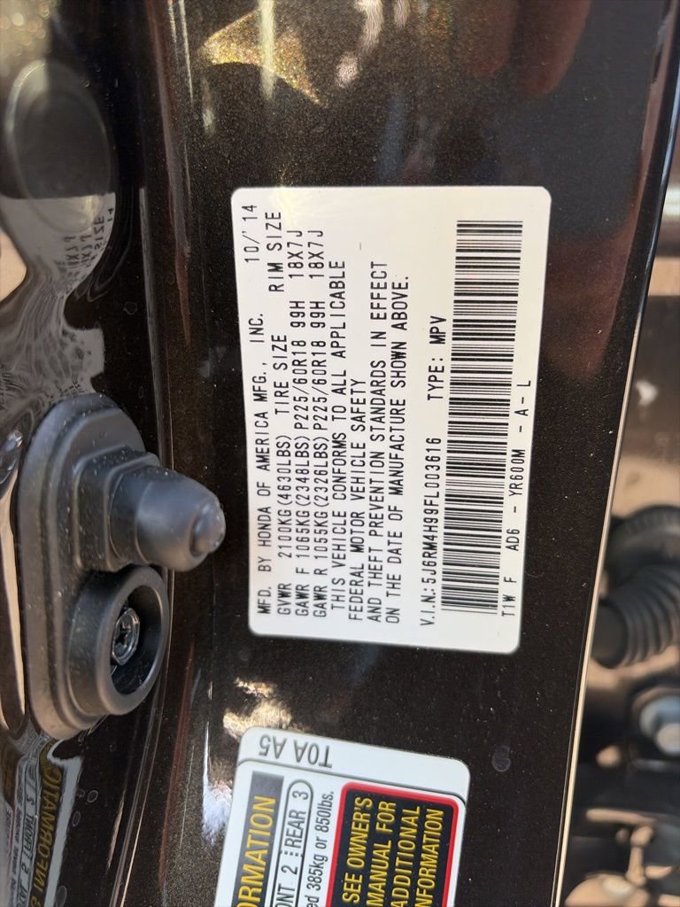 Used 2015 Honda CR-V Touring image 31